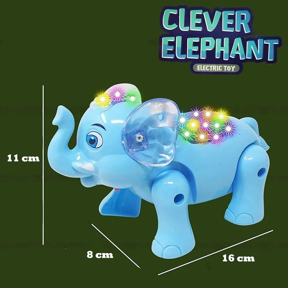Light and Sound Walking Elephant Toy - Image 4