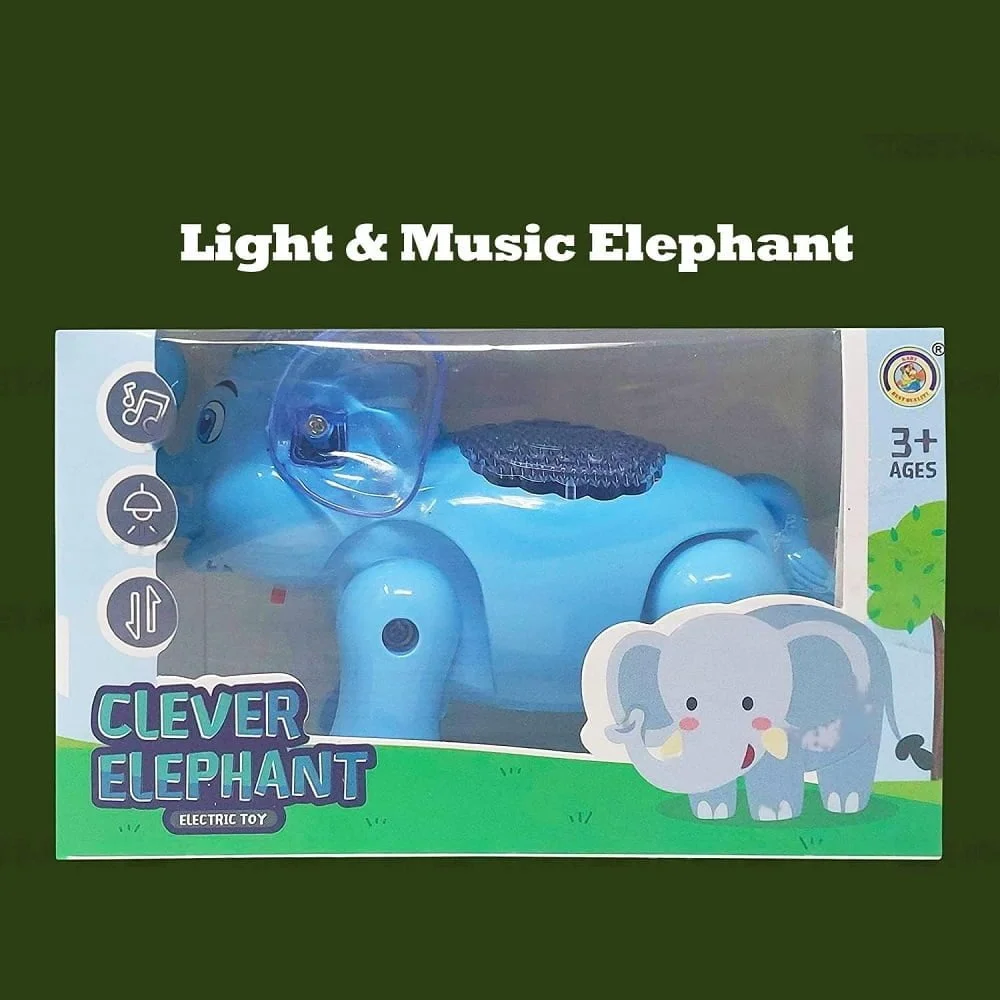 Light and Sound Walking Elephant Toy - Image 6