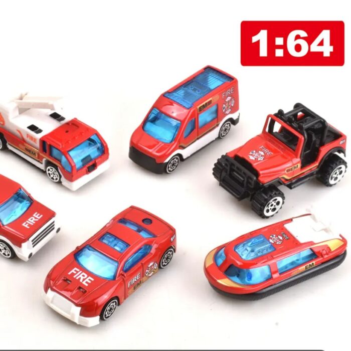 1:64 Scale Die Cast Rescue Vehicles