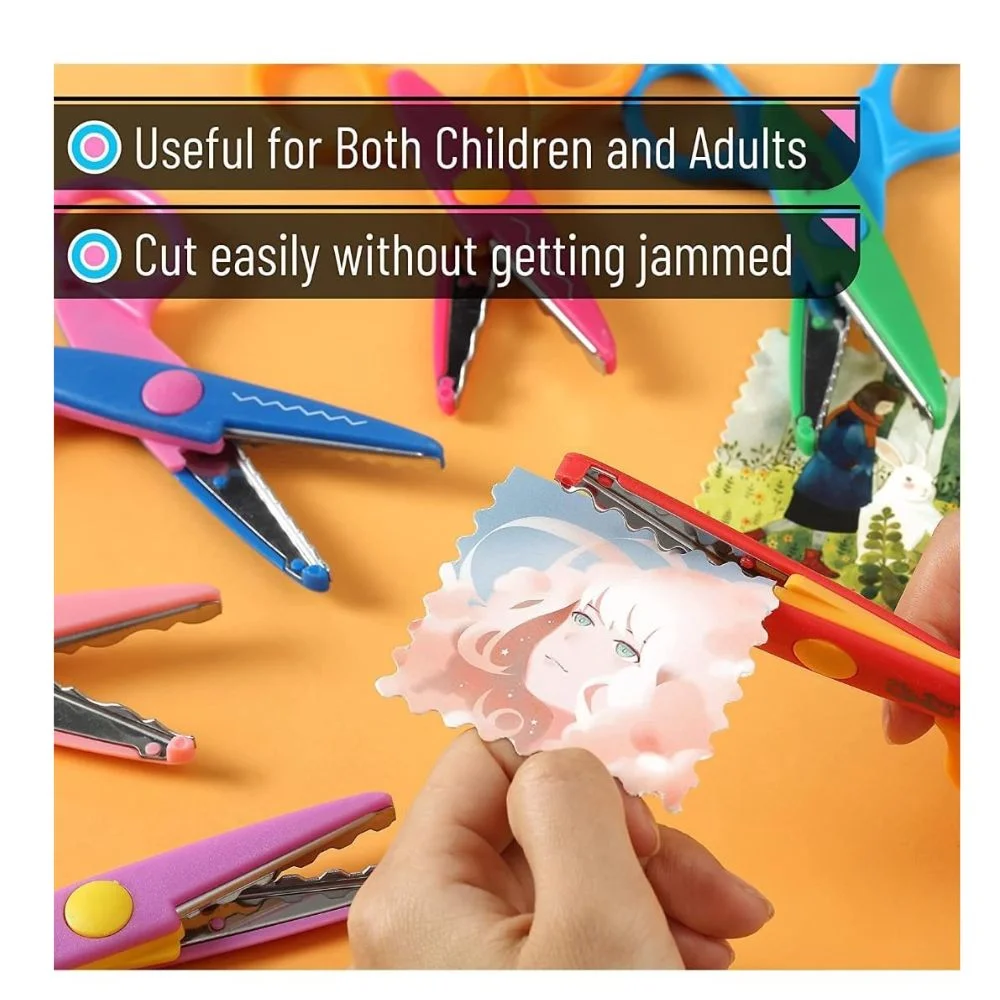 DIY Art & Craft Punch With Zig Zag Scissor - Image 5