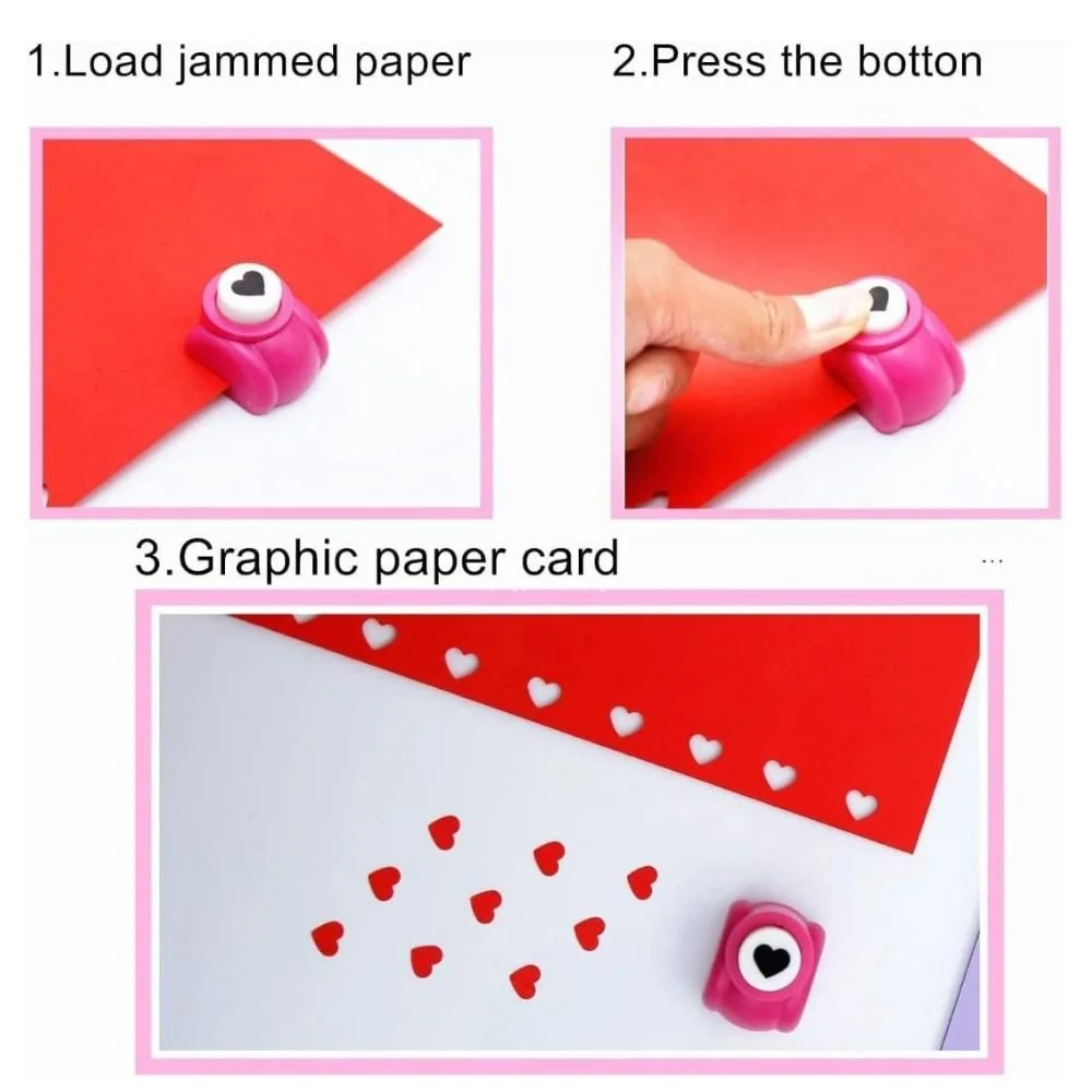 DIY Art & Craft Punch With Zig Zag Scissor - Image 3