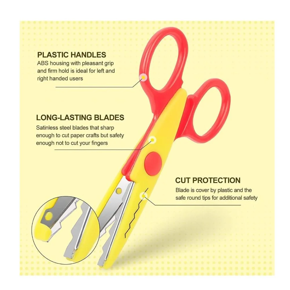 DIY Art & Craft Punch With Zig Zag Scissor - Image 4