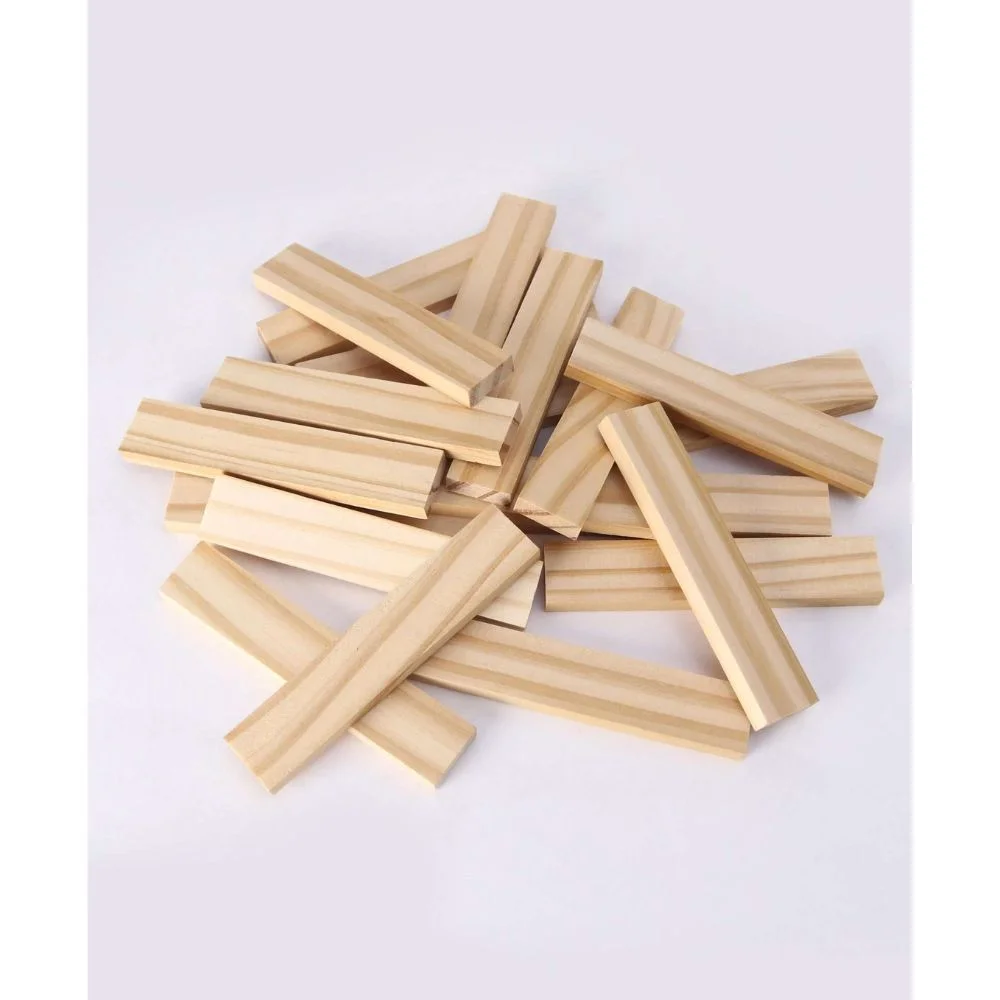 Ekta Brain Builder Wooden Building Planks Set - 3D Puzzles for Kids - Image 6