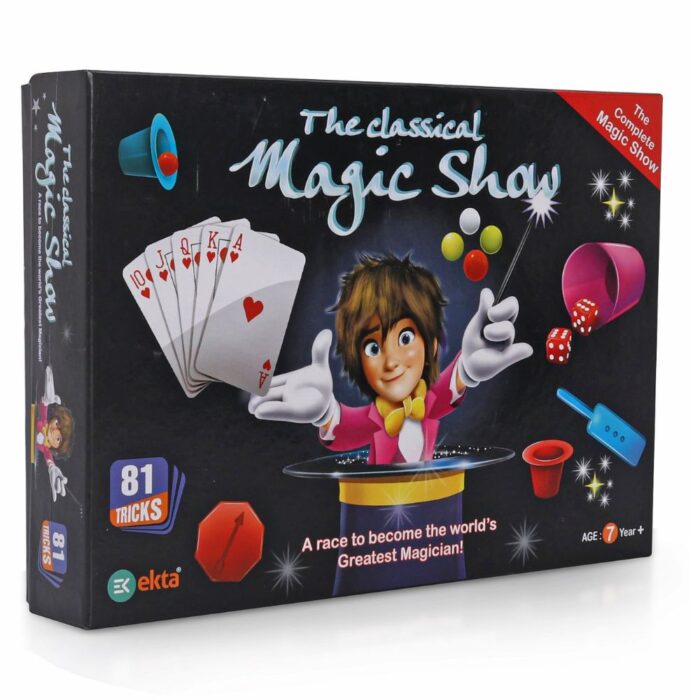 the classical magic show with 81 tricks buy at shopbefikar