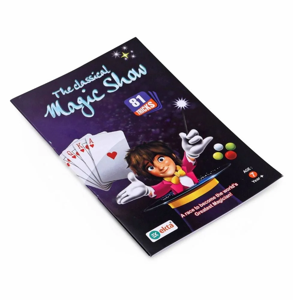The Classical Magic Show Game (81 Tricks) by Ekta | Beginner Magic Kit for Kids | Fun Learning Game | Age 6+ - Image 5