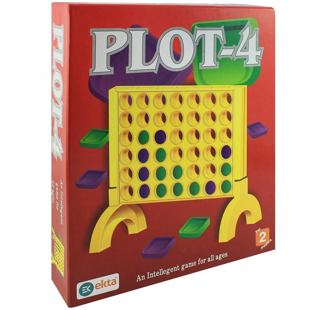 Plot-4 Board Game for 2 Players - Image 2