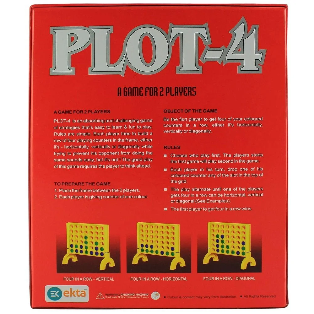 Plot-4 Board Game for 2 Players - Image 4
