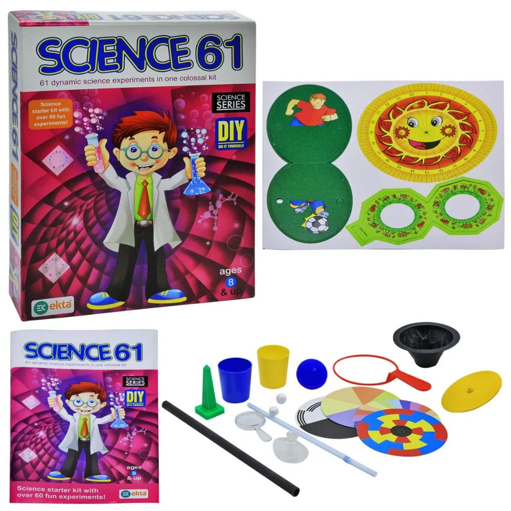 Science Experiments Kit - 60+ Fun Learning Activities - Image 2