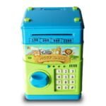 Kids Piggy Bank with a Twist: Battery-Operated Coin Bank with Security Lock and ATM Features!