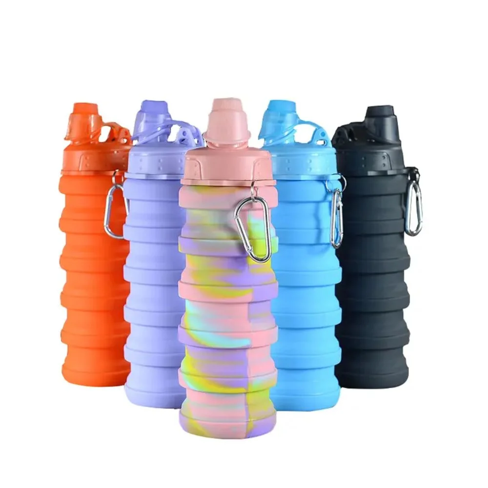Expandable Silicone Sipper Bottle For Kids - Image 7