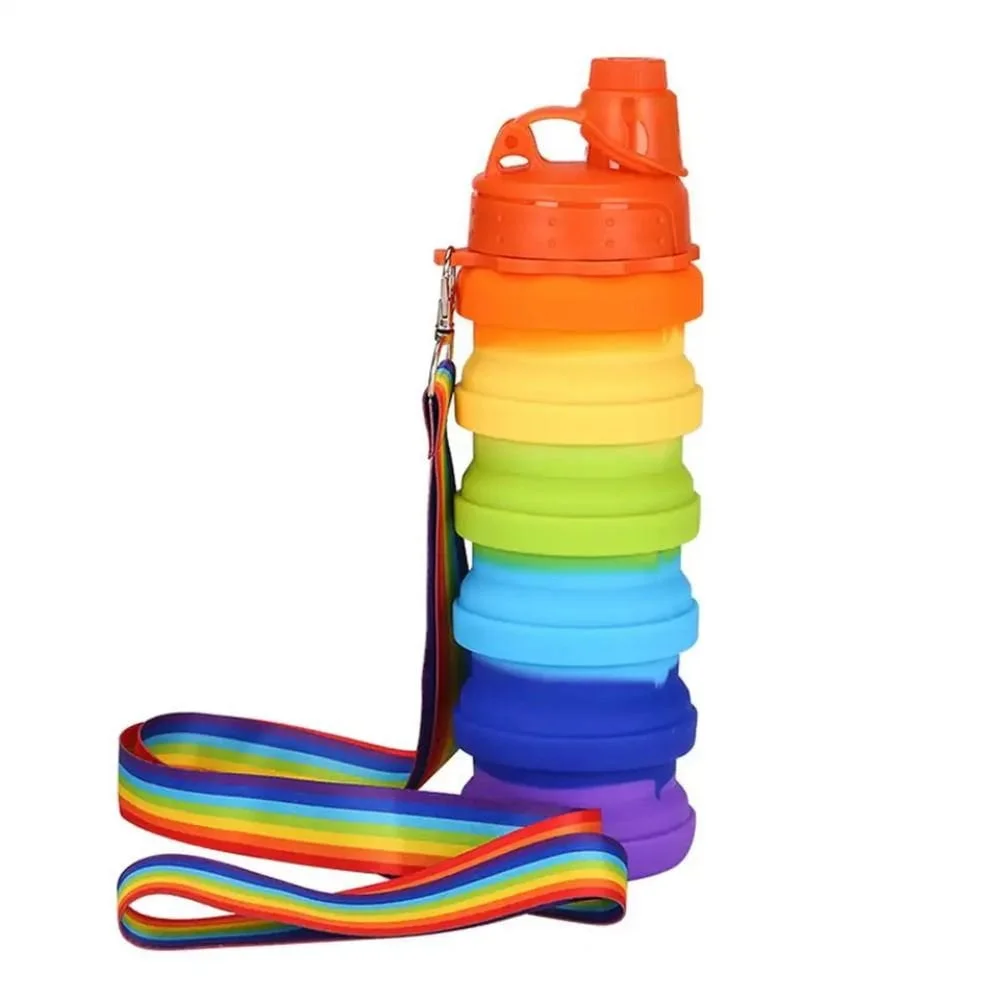 Expandable Silicone Sipper Bottle For Kids - Image 11