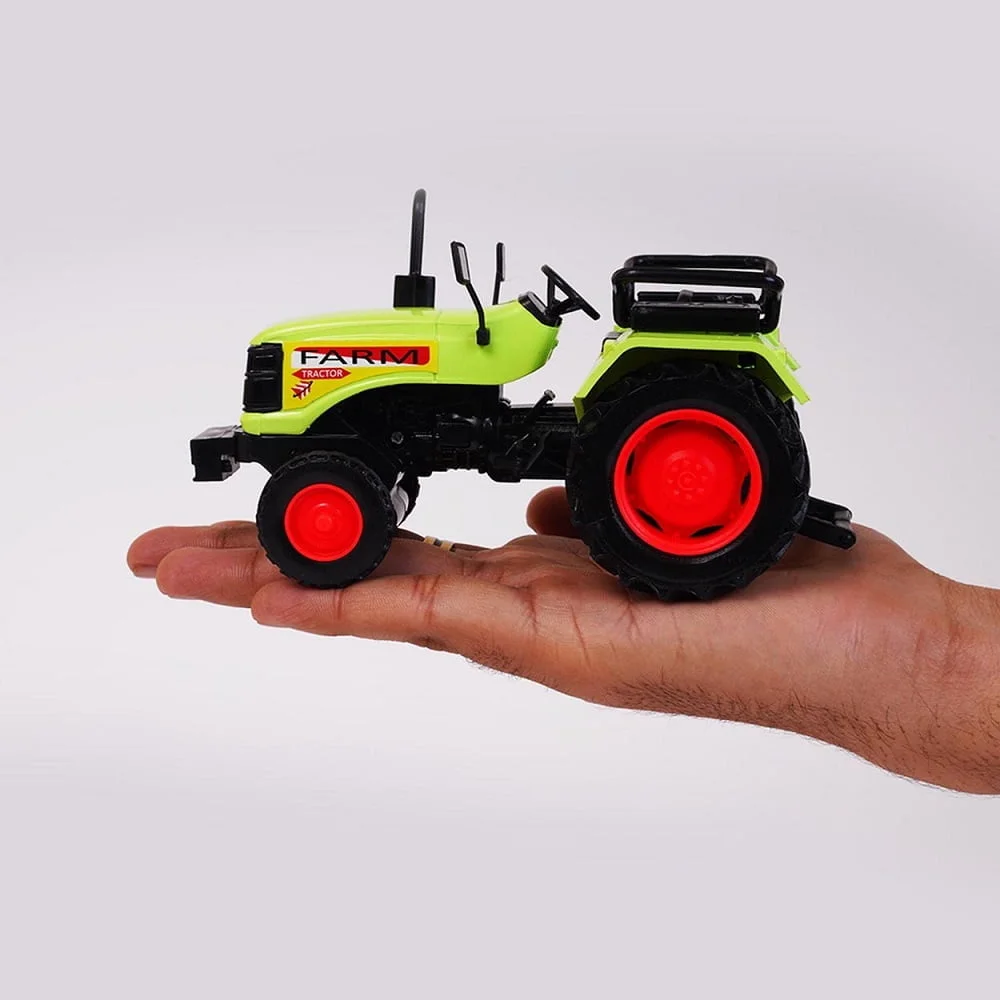 Farm Tractor Miniature Pull Back Action Toy - Image 2