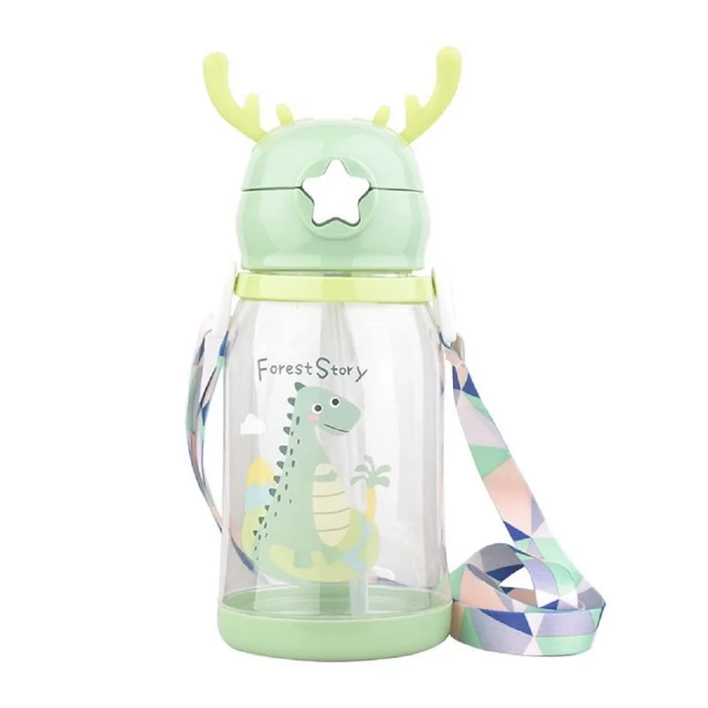 BPA Free Cartoon Designed Sipper Water Bottle