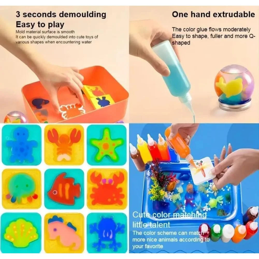 Magic Water ELF Toy Kit | Make 3D Water Animals! (5+ Age) - Image 3