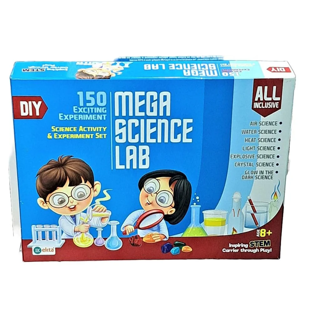 mega science lab educational toy (2) Mega Science Lab Kit: 150 Experiments