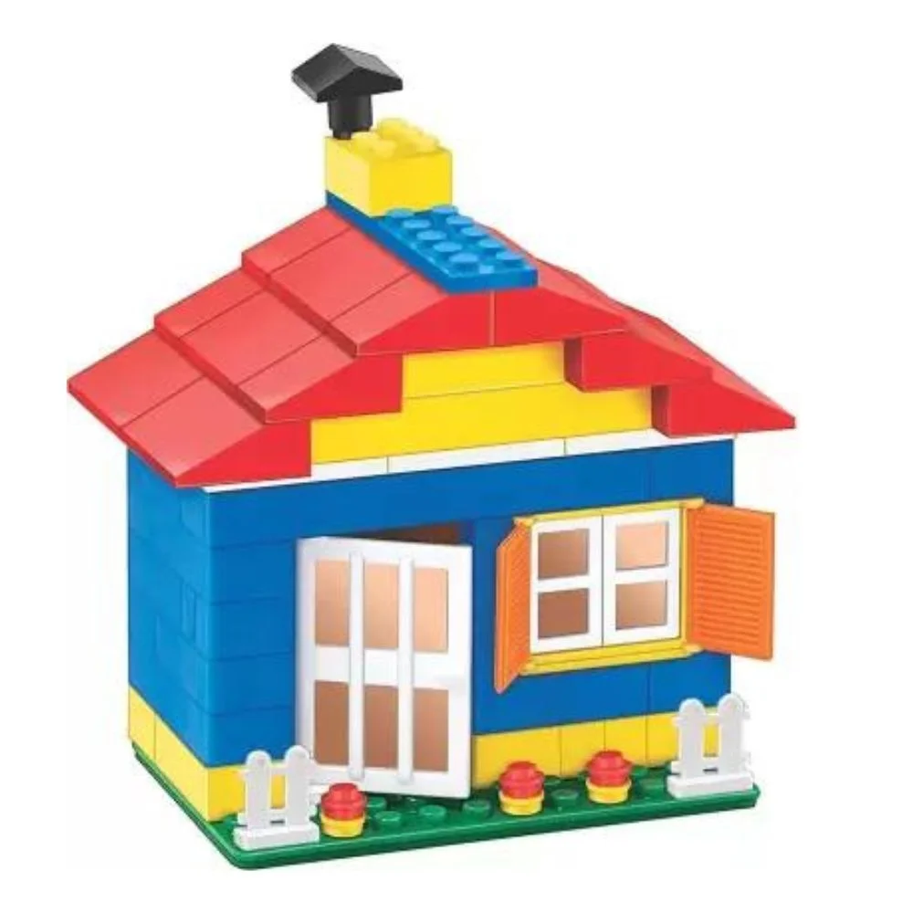 130-Piece Perfect Building Blocks for Kids - Image 2