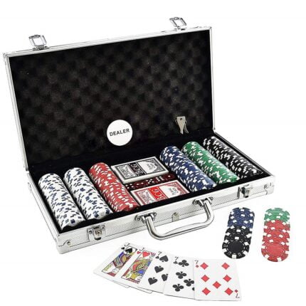 Shopbefikar Poker Chip Set: 300 Chips for Ultimate Poker Experience