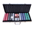 Premium Poker Chip Set 500 Pieces with Aluminum Case | Clay Chips Casino Set | Heavy Weight Poker Set - Image 3