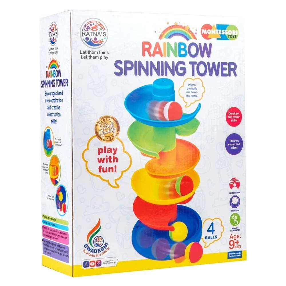 Rainbow Spinning Tower Ball - Image 4