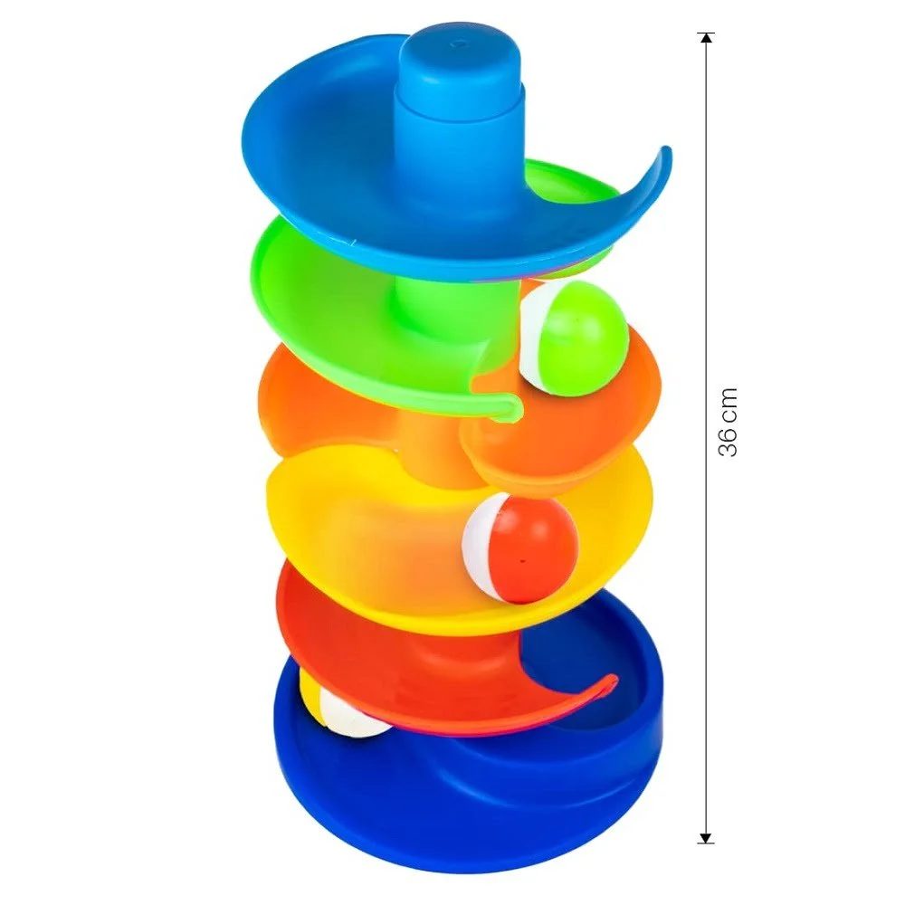 Rainbow Spinning Tower Ball - Image 3