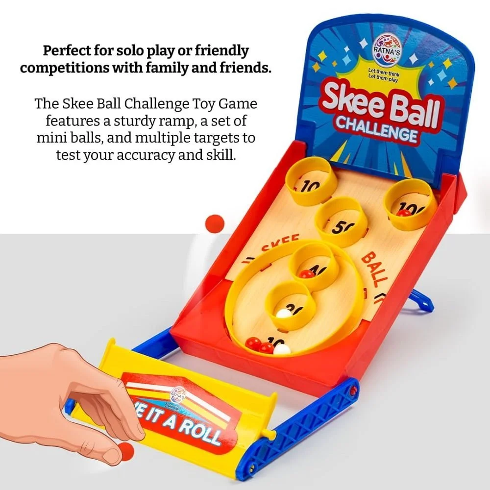 Skee Ball Challenge Arcade Board Game - Image 2