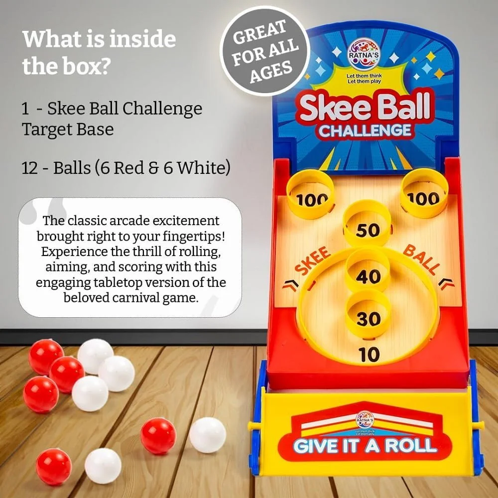 Skee Ball Challenge Arcade Board Game - Image 6