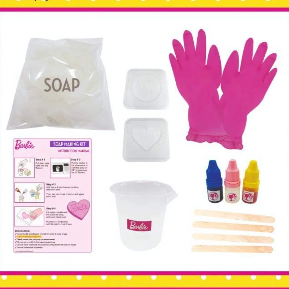 Barbie Soap Making DIY Kit for Creative Kids - Image 3