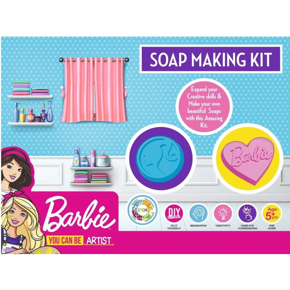 Barbie Soap Making DIY Kit for Creative Kids - Image 2