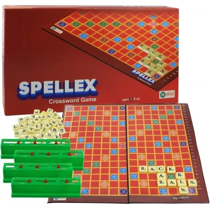 Spellex Word Game: Strategic Crossword Fun for 2-4 Players