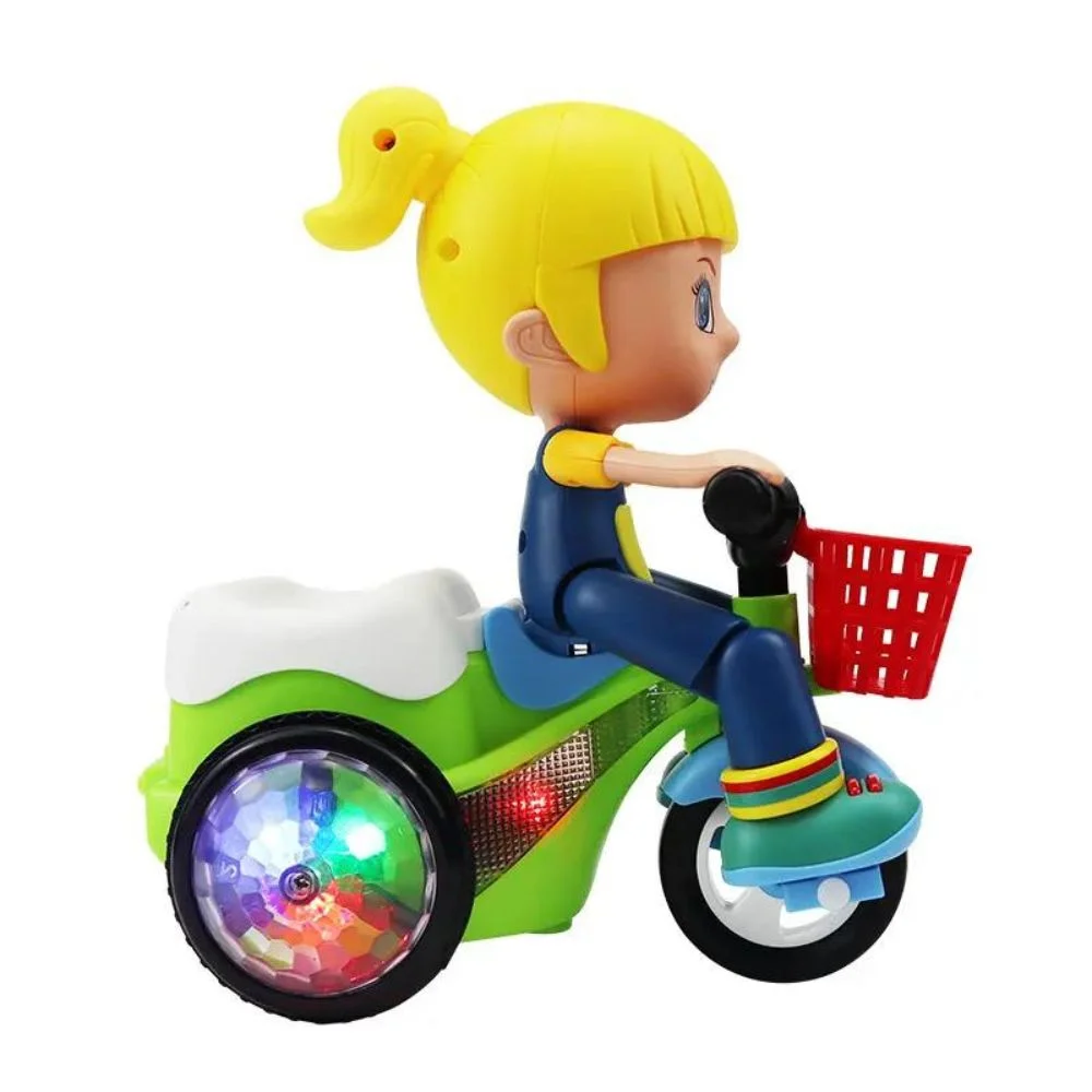 Stunt Tricycle Girl Musical Toy - Image 4