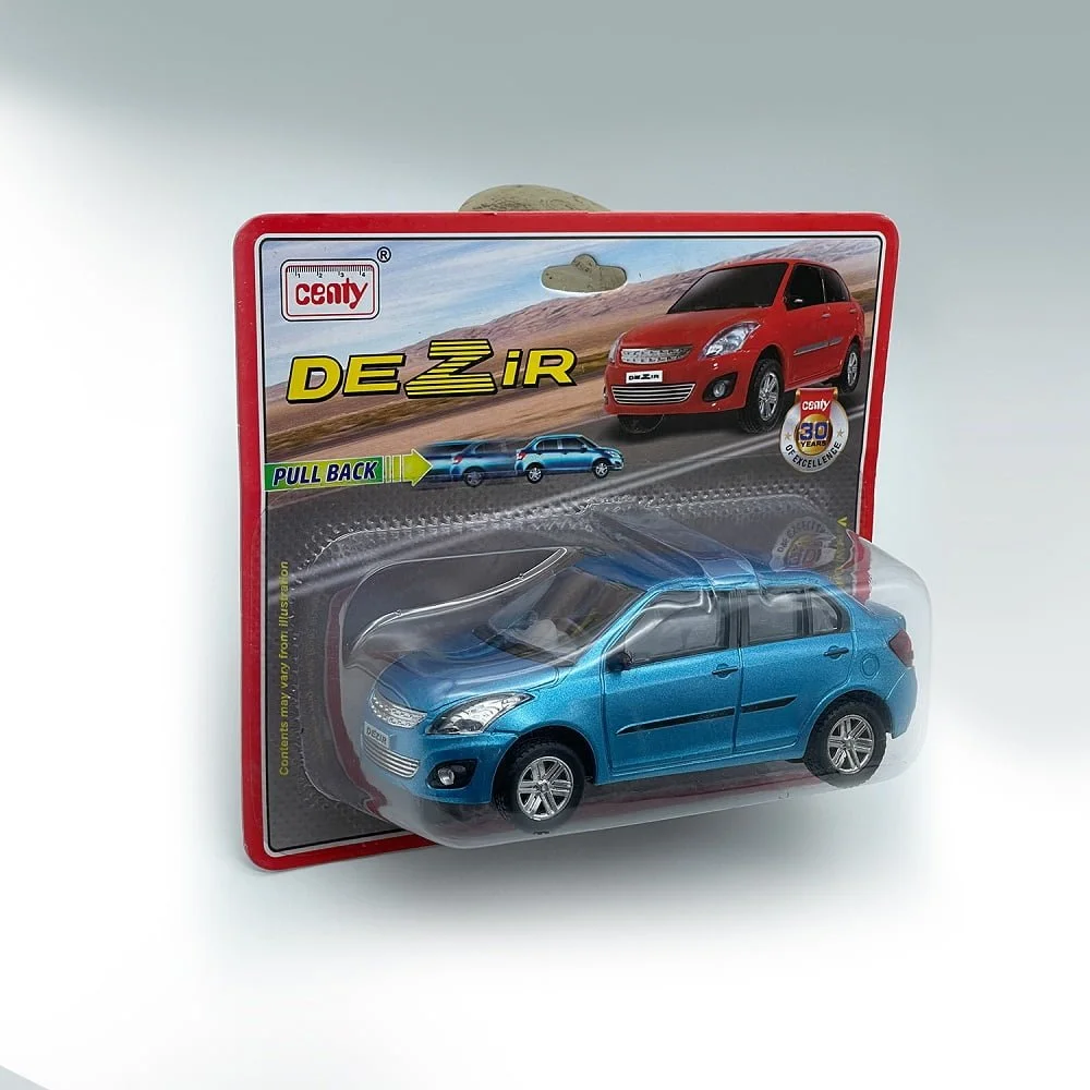 Plastic Swift Dezire Pull Back Car - Image 4