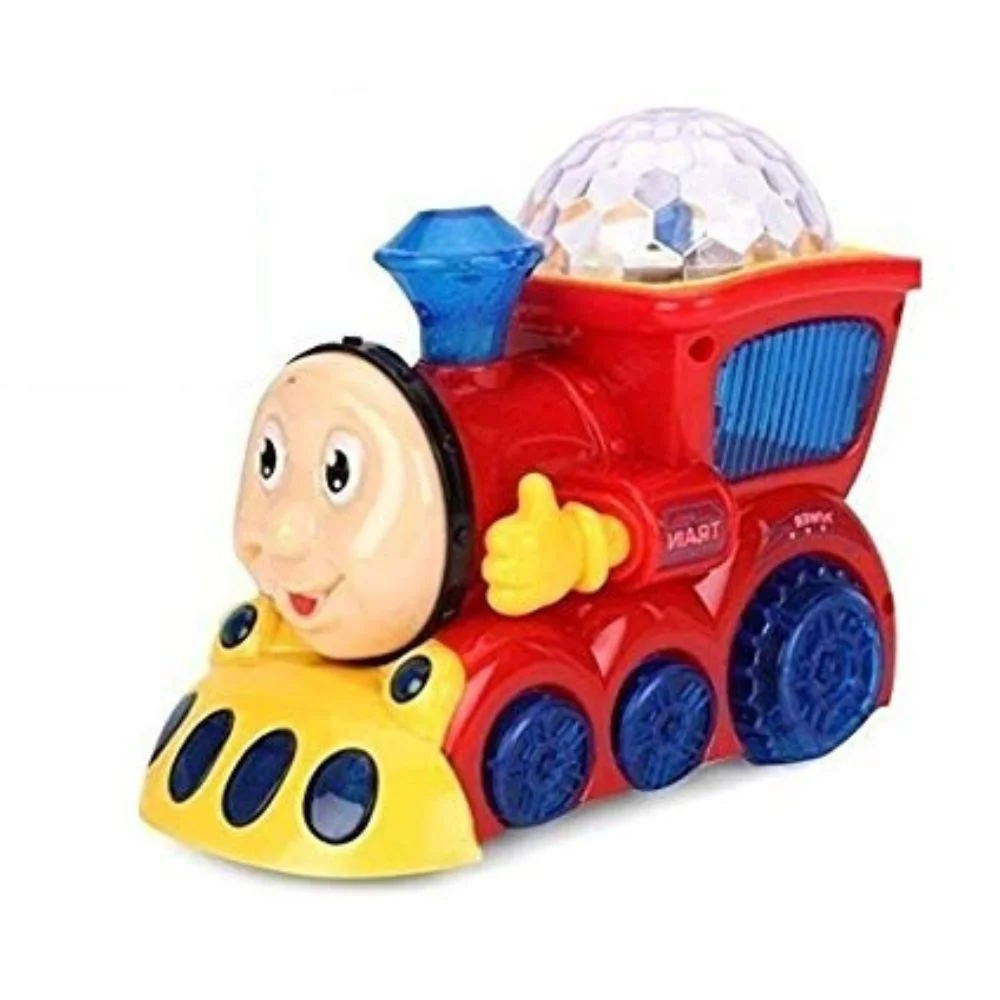 Thomas Light Train Engine Toy with 4D Lights & Music | Bump & Go Action - Image 2