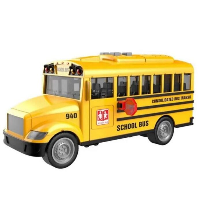 School Bus Van Toy - Lights, Sounds, and Learning Fun for Kids