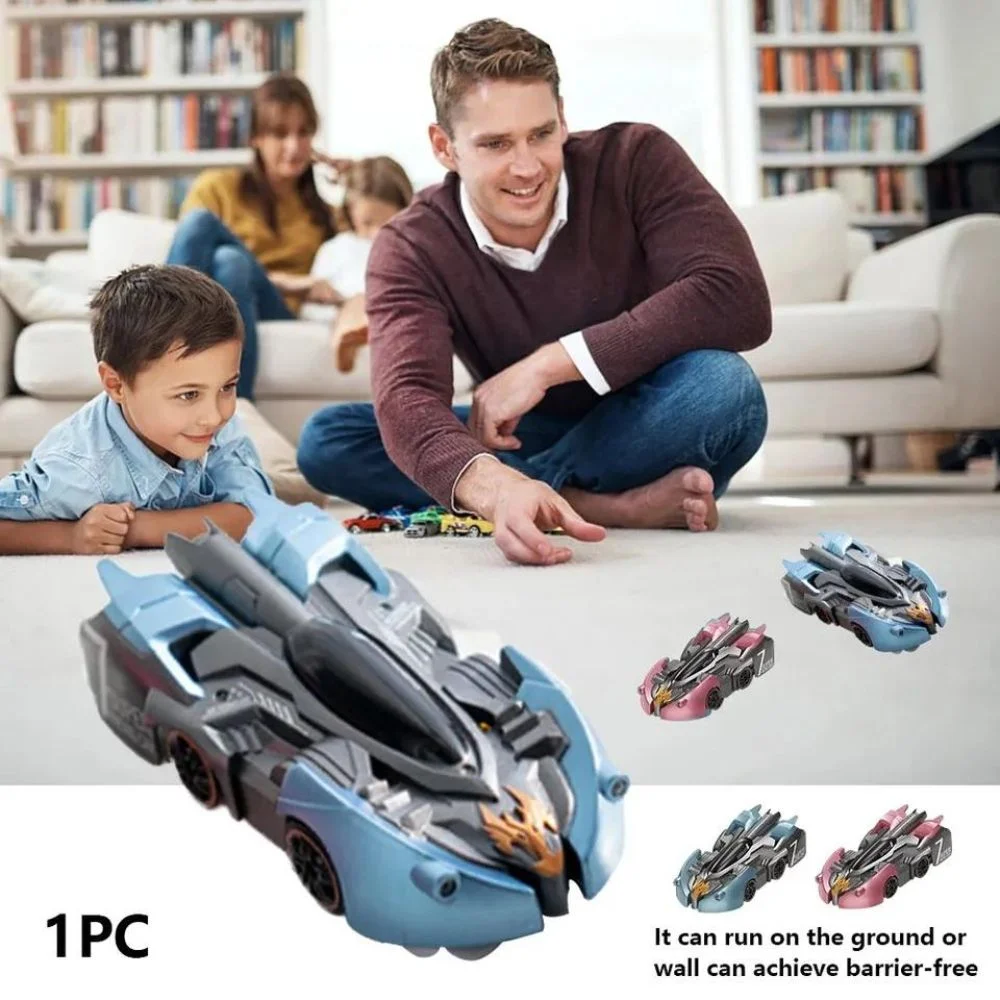 Wall Climbing RC Car: Defy Gravity, 360° Stunts, LED Lights (Age 4+) - Image 6