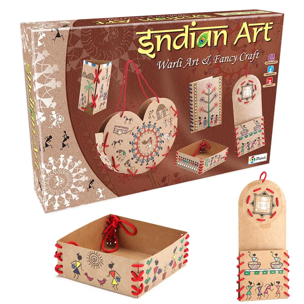Warli Indian Art DIY Kit - Image 1