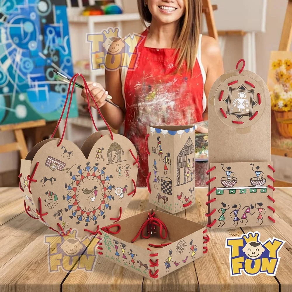 Warli Indian Art DIY Kit - Image 6