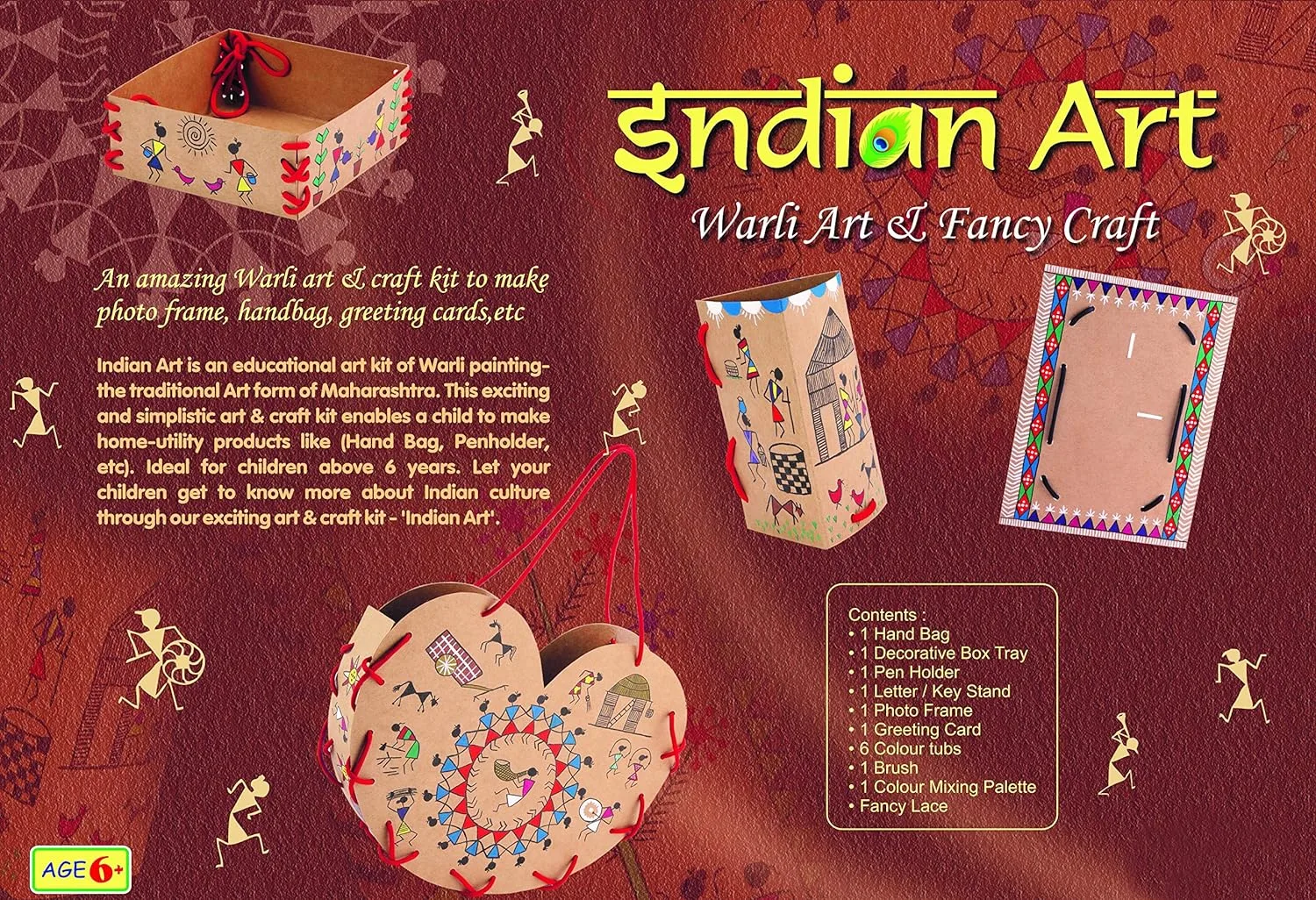 Warli Indian Art DIY Kit - Image 3
