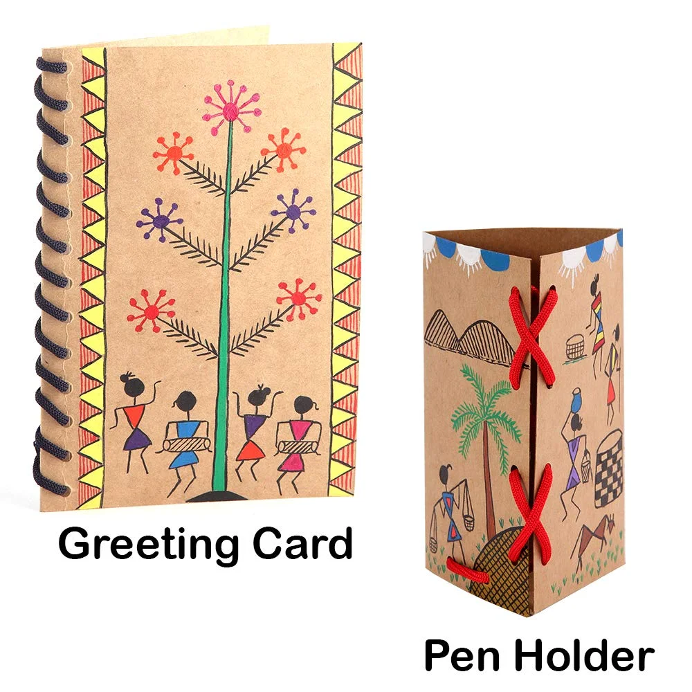 Warli Indian Art DIY Kit - Image 5