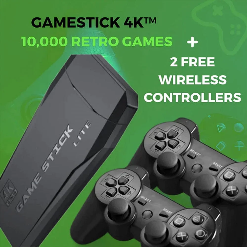 20,000+ Retro Games! Wireless Console Stick with 64GB Memory | Original BIS Certified - Image 3