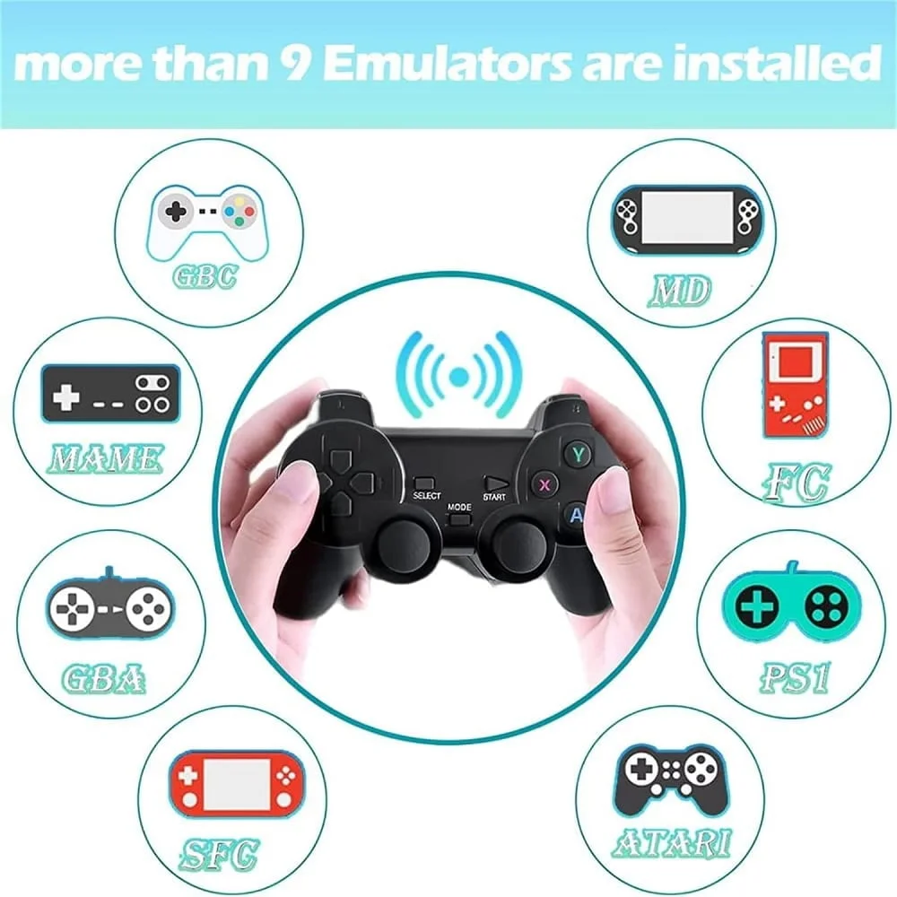 20,000+ Retro Games! Wireless Console Stick with 64GB Memory | Original BIS Certified - Image 2