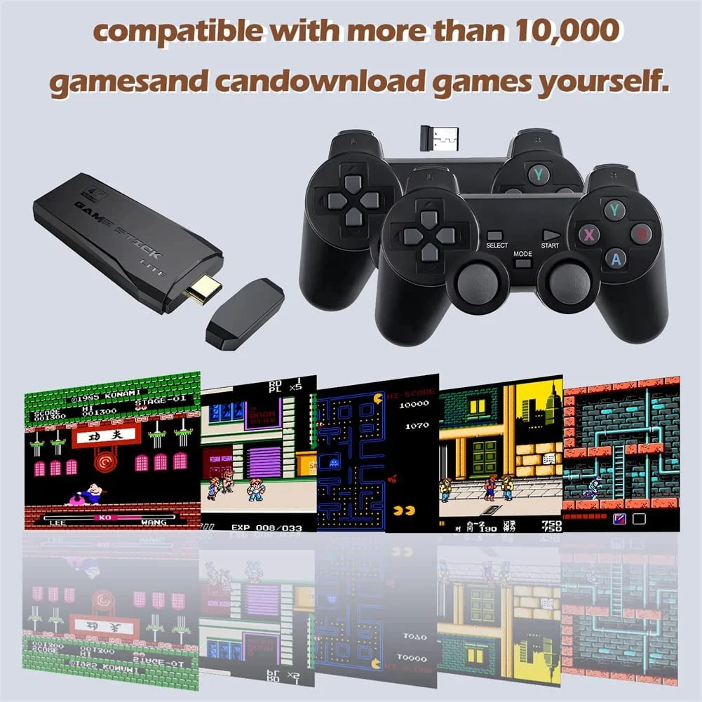20,000+ Retro Games! Wireless Console Stick with 64GB Memory | Original BIS Certified - Image 7