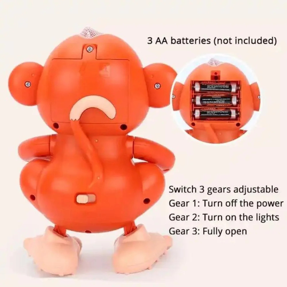 Dancing Monkey Musical Toy | Light & Sound Interactive Toy | 1 Player | 3+ Years | Kids Toy - Image 3