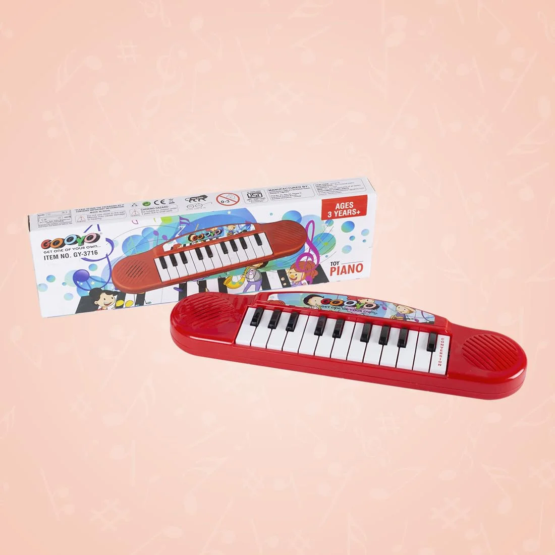 Mini Portable Piano Keyboard Musical Toy - Image 6