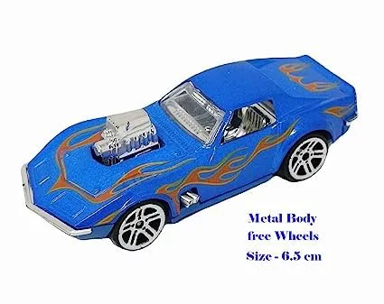 Diecast Metal Racing Cars 4 Piece Gift Pack( Same As Hot wheels) - Image 3