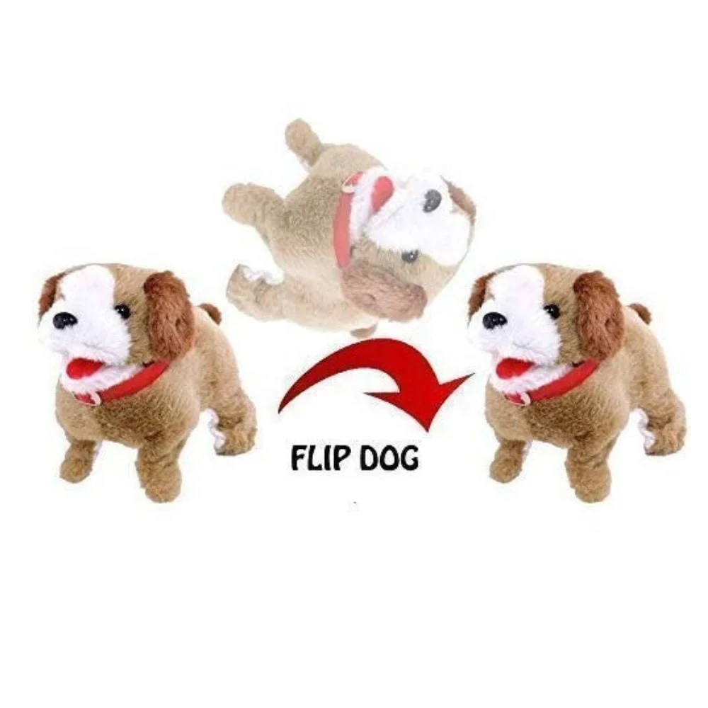 Fantastic Flip Flop Puppy - Interactive Walking, Talking, Flipping Plush Dog Toy - Image 3