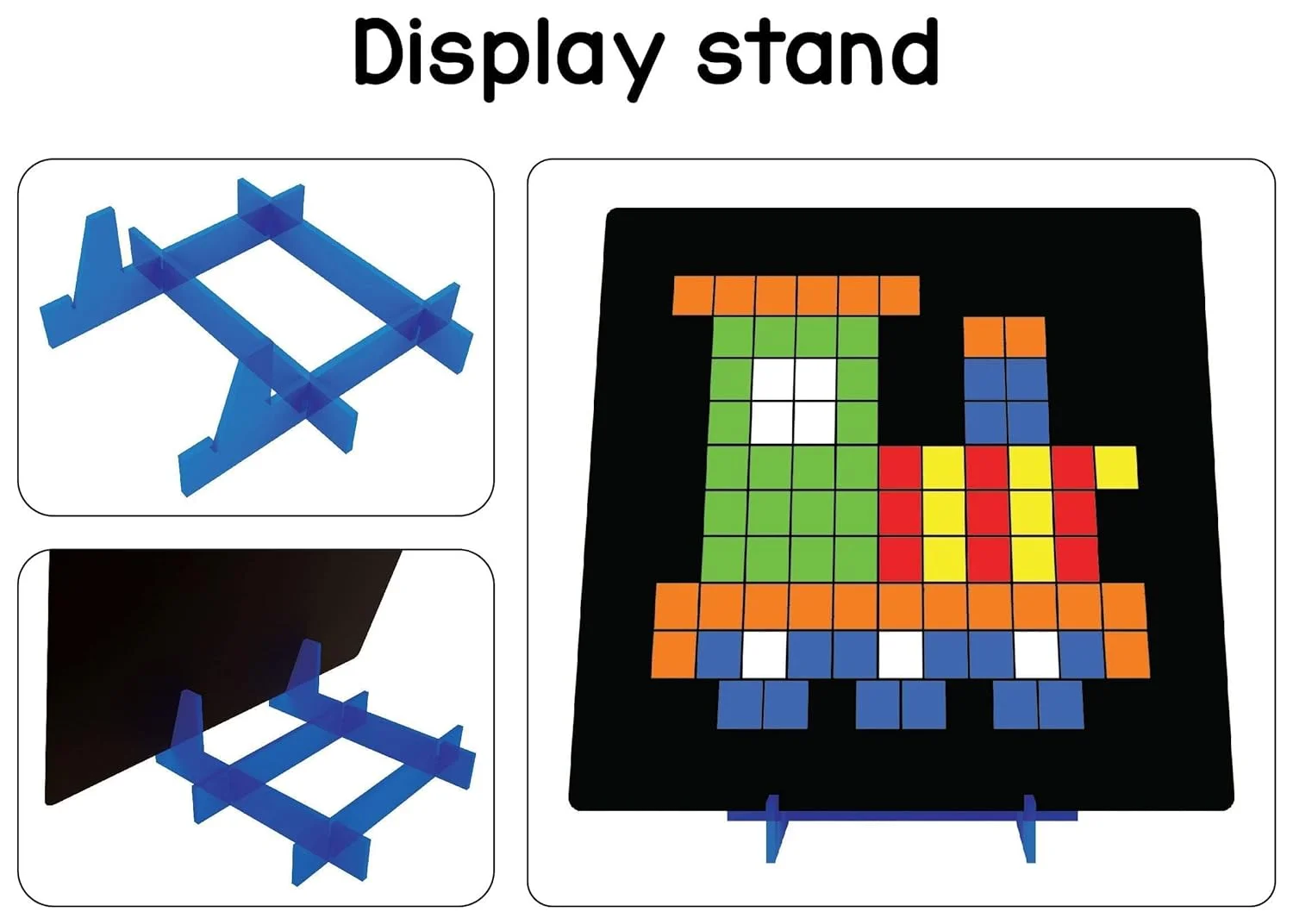 Magnetic Puzzles Squares with 250 Colorful Magnets - Image 4
