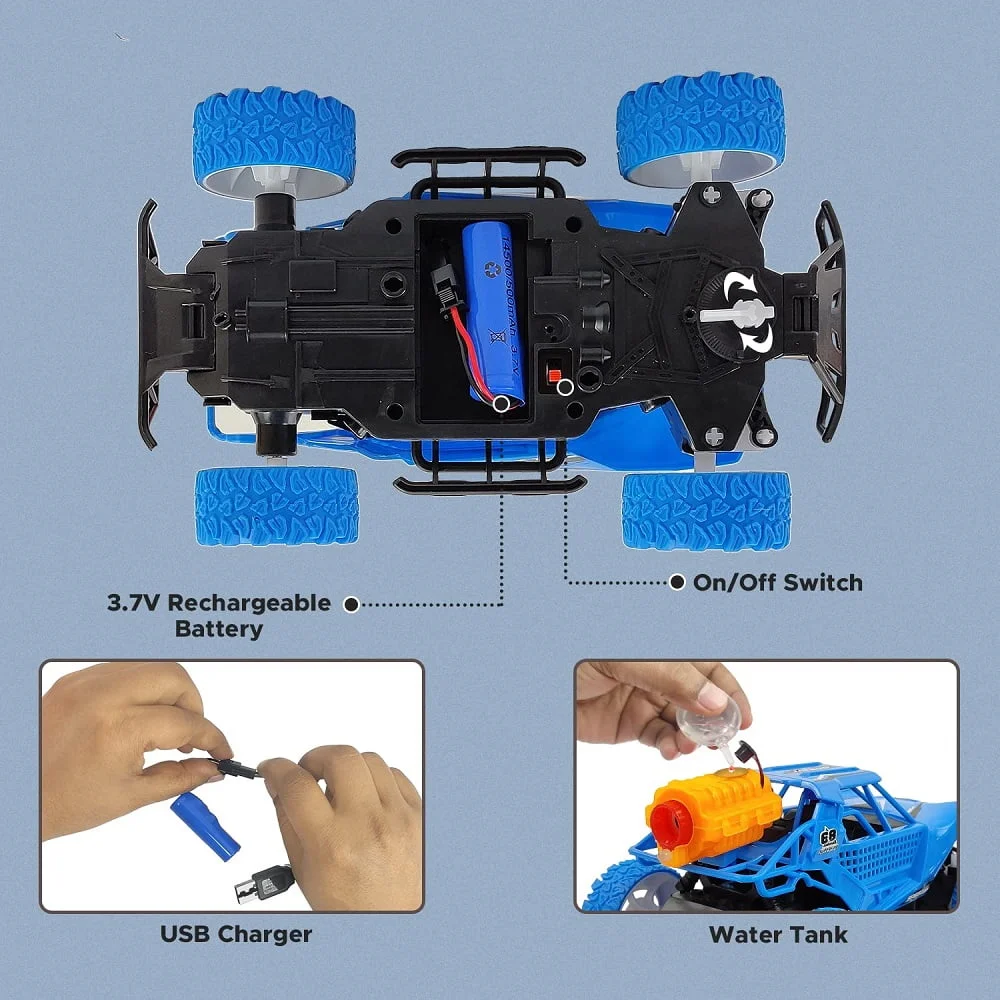 Remote Control Monster Truck With Smoke Feature - Image 4