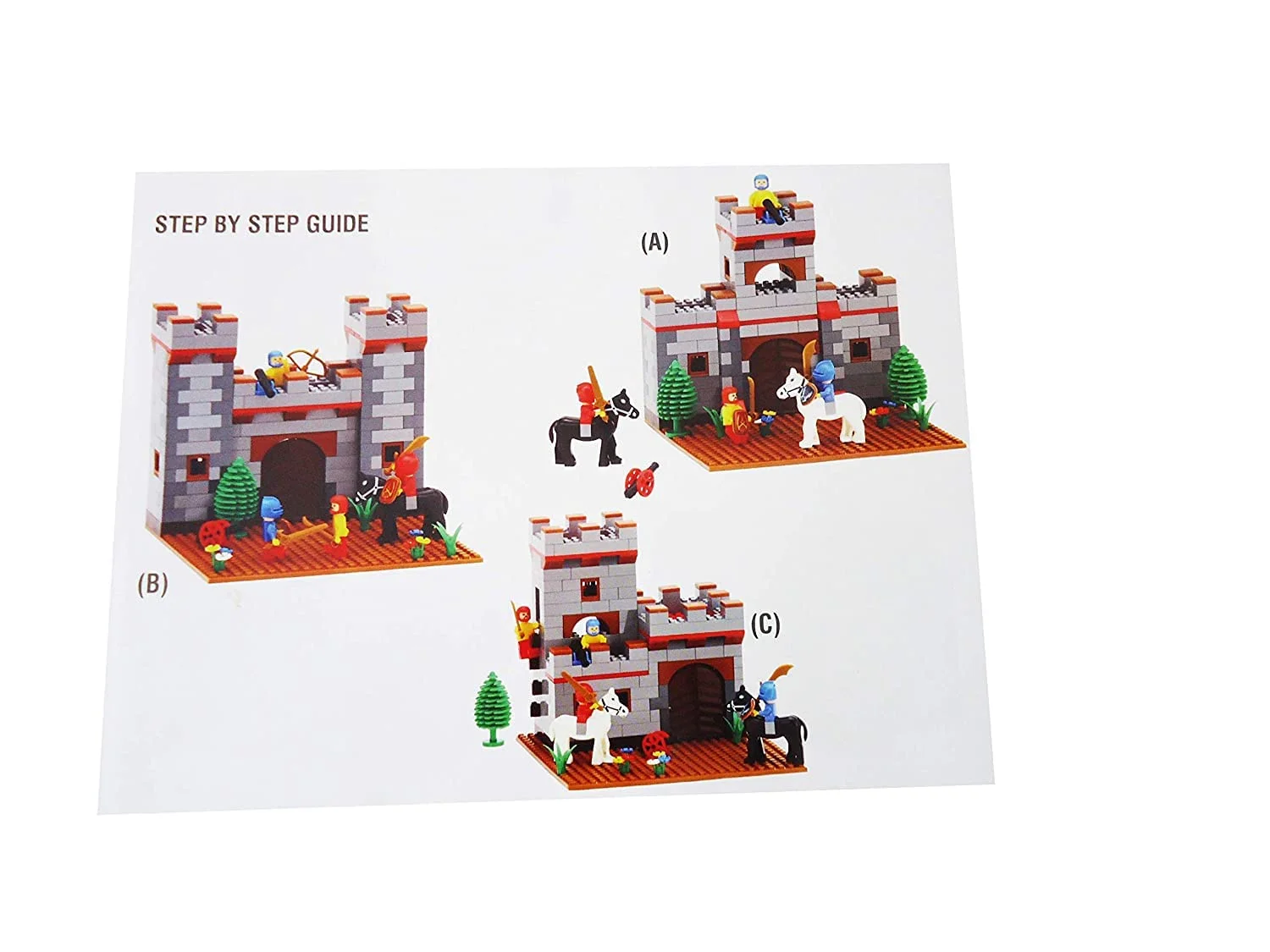 Castle Building Construction Blocks Set - Image 4