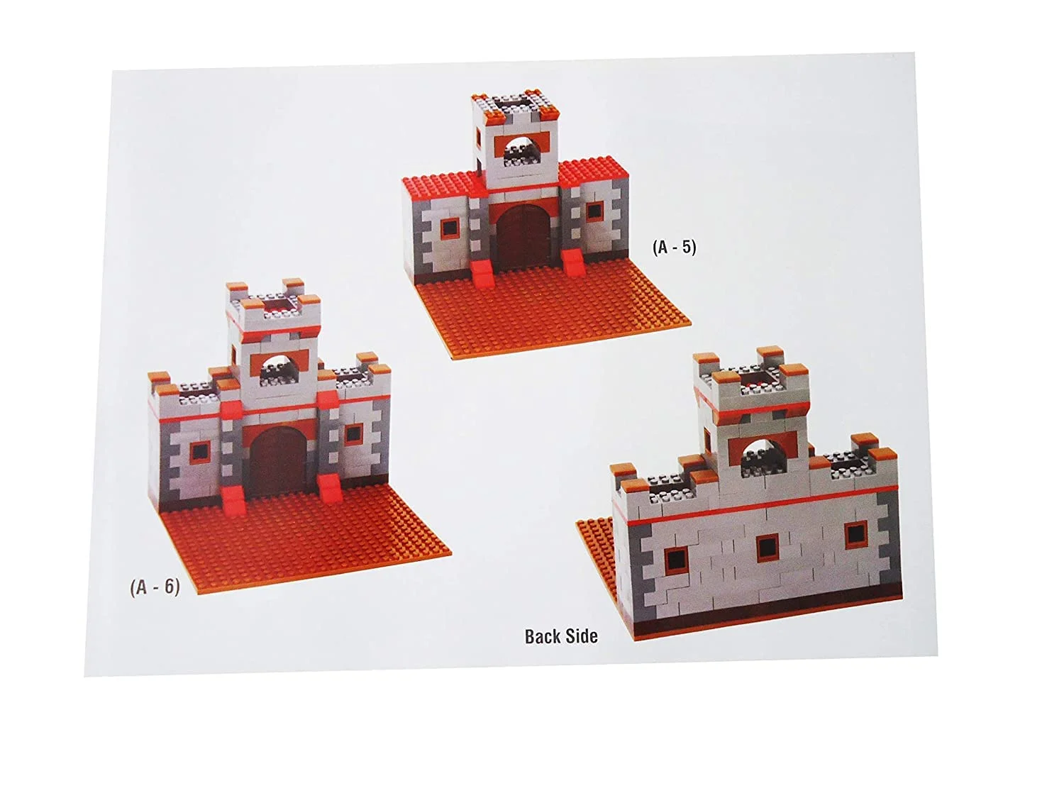 Castle Building Construction Blocks Set - Image 2