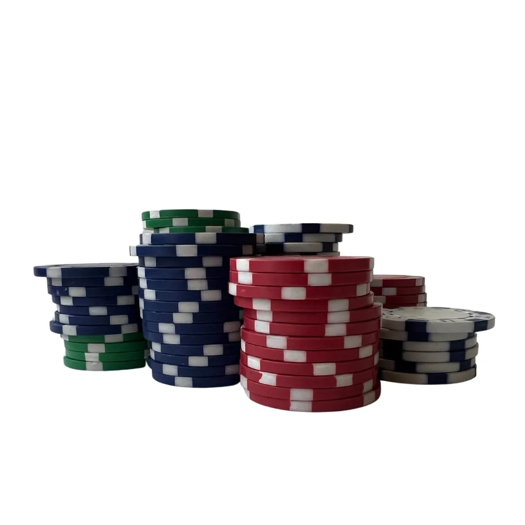 100-Piece Poker Chip Set with Tin Case - Image 4
